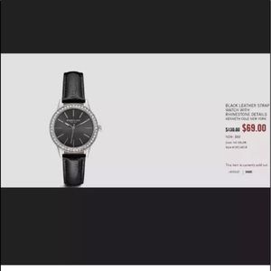 Kenneth Cole reaction bejeweled watch